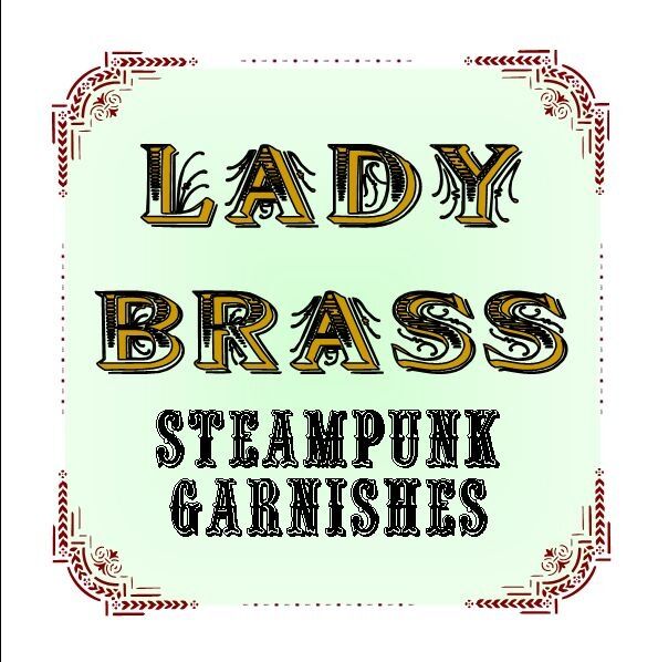 Lady Brass Steampunk Garnishes